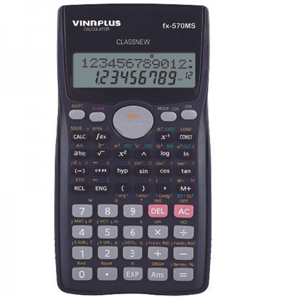 Máy tính kỹ thuật  Fx-570MS  401 chức năng (Vinaplus)